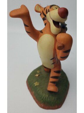 Tigger Ta Ta For Now Pooh and Friends Porcelain Figurine 5 Inch Official Disney